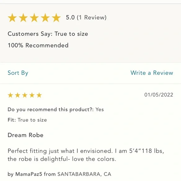 Anthropologie NWT Sz Med or SM top rated color blocked robe  and Jumpsuit Set - Picture 8 of 17